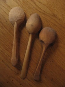 three spoons